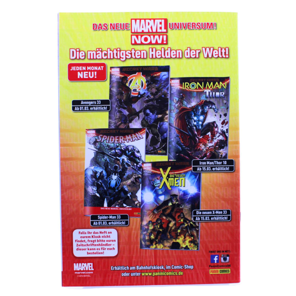 Marvel Now! Spider-Man Nr. 33 (2016) – Panini Comic | hoppla-stuff.de